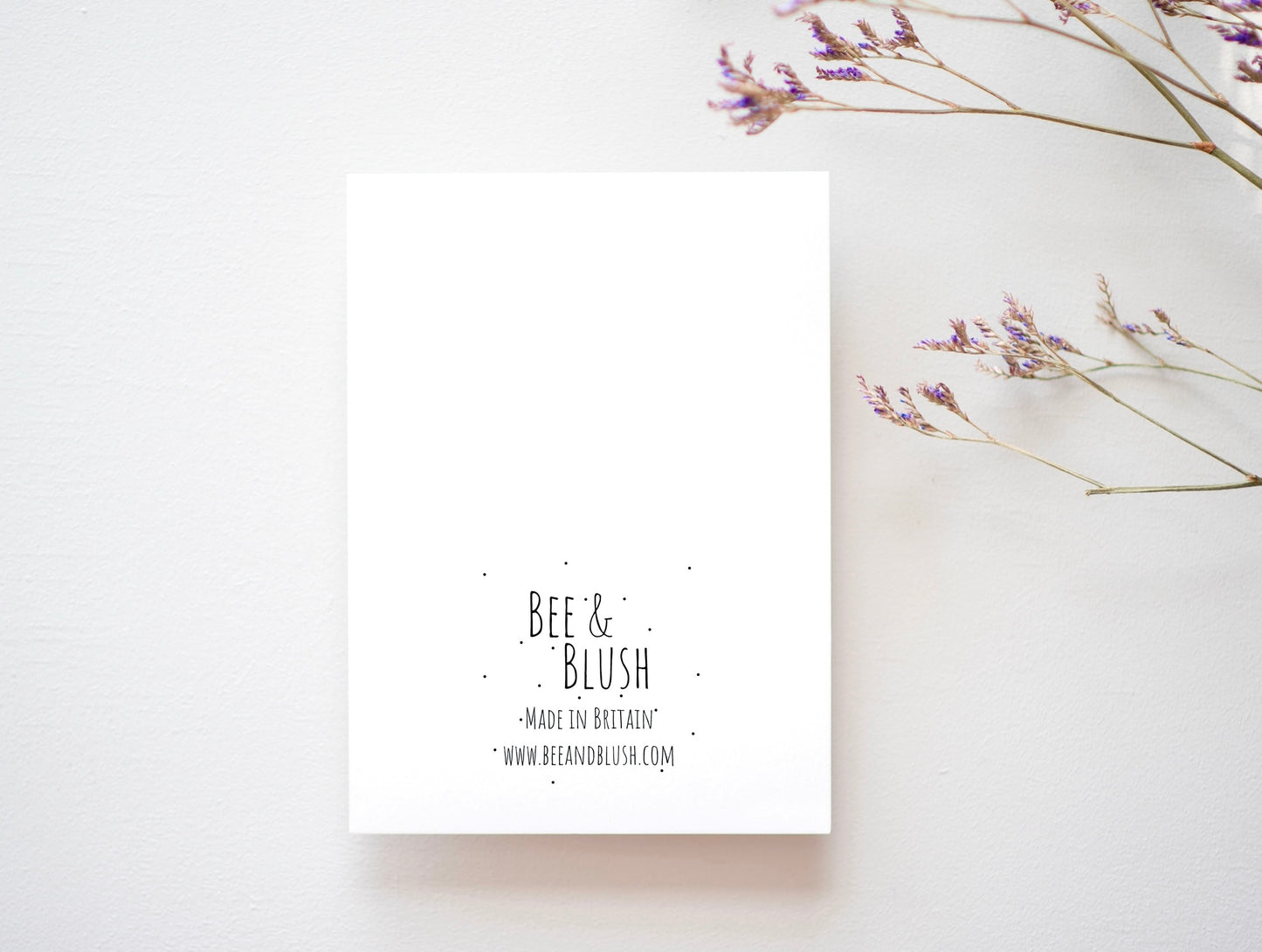 Wood 5th wedding anniversary card