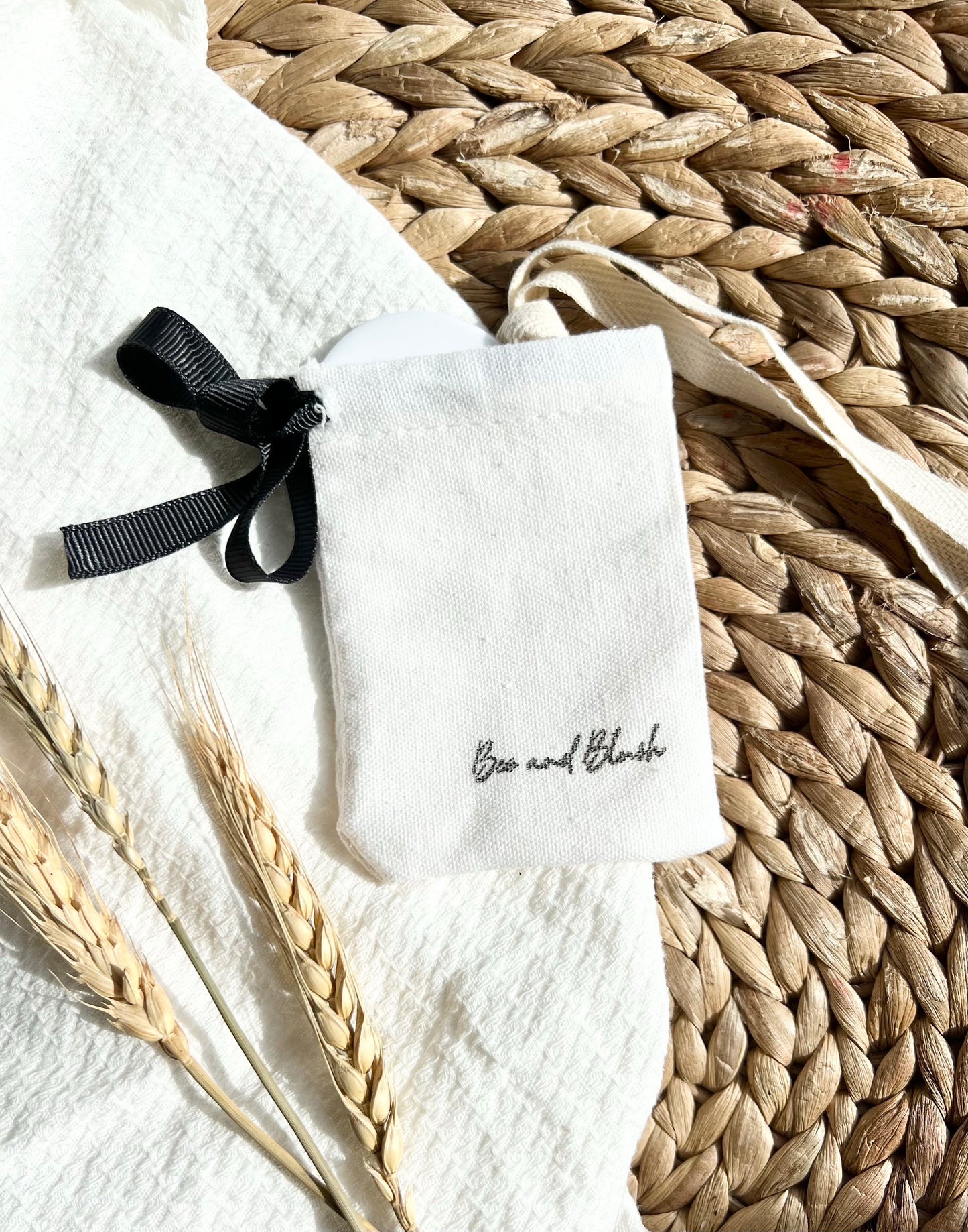 Linen 4th wedding anniversary keepsake gift