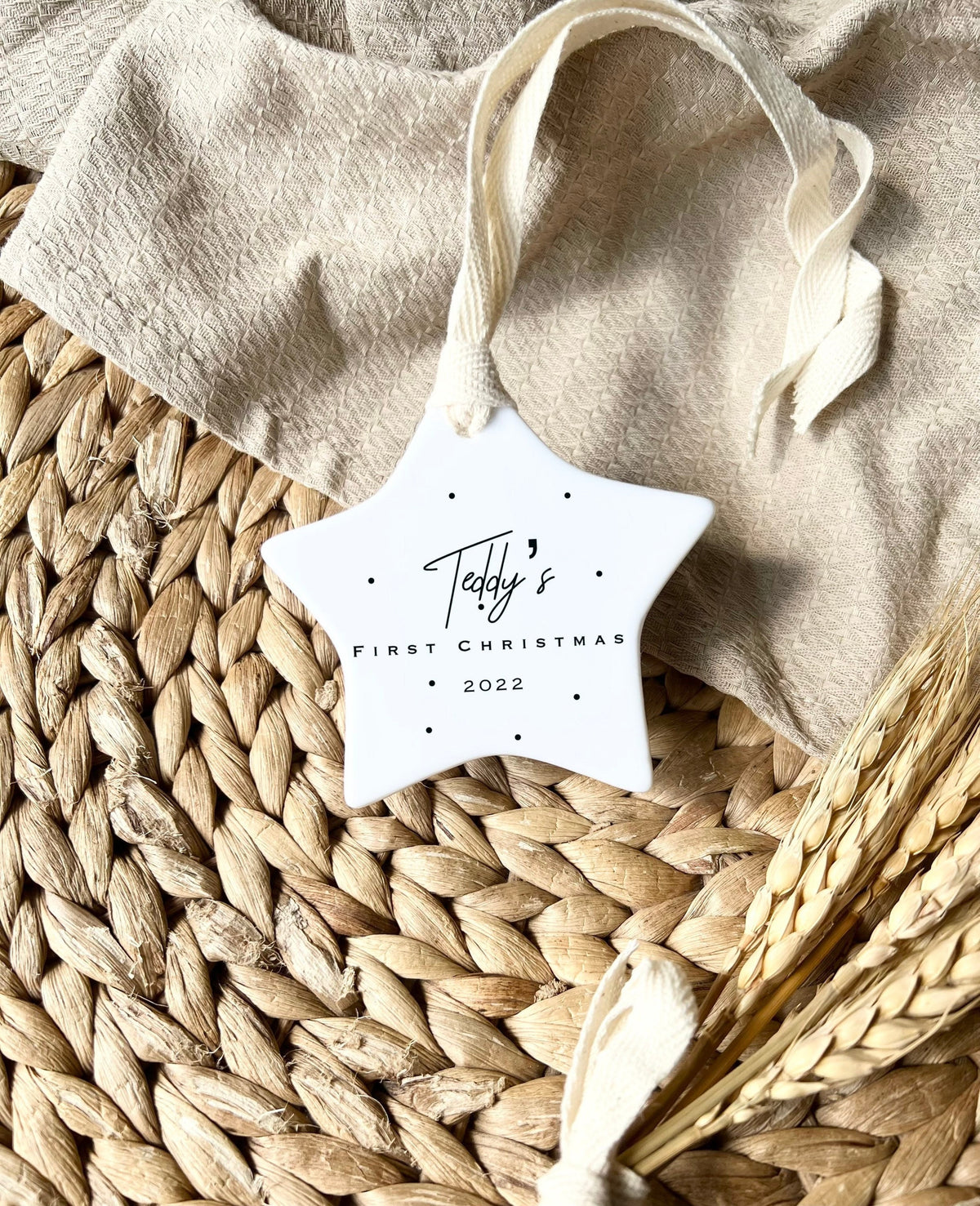 Baby's First Christmas ornament
