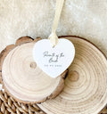 Personalised Parents of the Bride Ornament – Wedding Keepsake