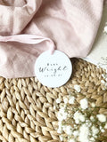 Personalised Baby Announcement Ornament – Ceramic Keepsake