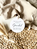 Personalised 'You're Going to Be a Grandad' Ornament