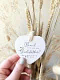 Personalised Guidefather Ornament – 'Will You Be My Guidefather?' Gift