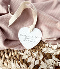 Personalised Mother of the Groom Ornament – Wedding Keepsake