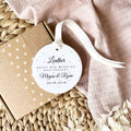 Personalised 3rd Anniversary Ornament – Leather Wedding Keepsake