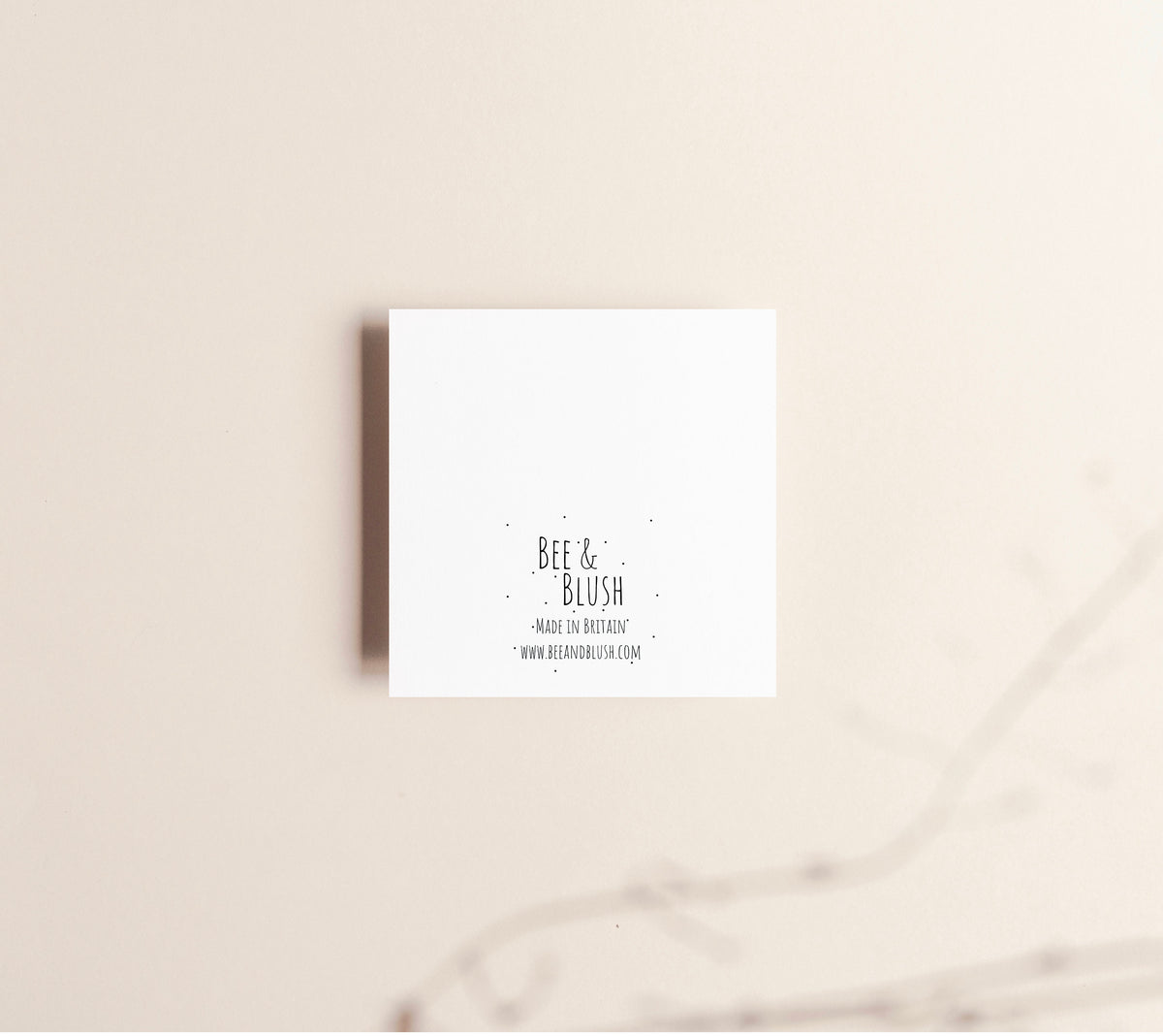 Personalised 1st Anniversary Card – Paper Wedding Keepsake
