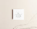 Personalised 6th Anniversary Card – Iron Wedding Keepsake