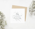 Personalised 40th Anniversary Card – Ruby Wedding Keepsake
