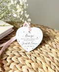 Personalised 8th Anniversary Ornament – Bronze Wedding Keepsake