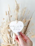 Personalised Father of the Groom Ornament – Wedding Keepsake
