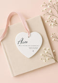 Personalised Flower Girl Ornament – Wedding Thank You Gift