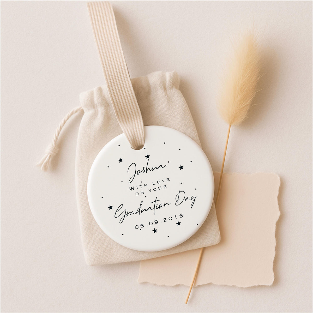 Personalised Graduation Ornament – Ceramic Keepsake