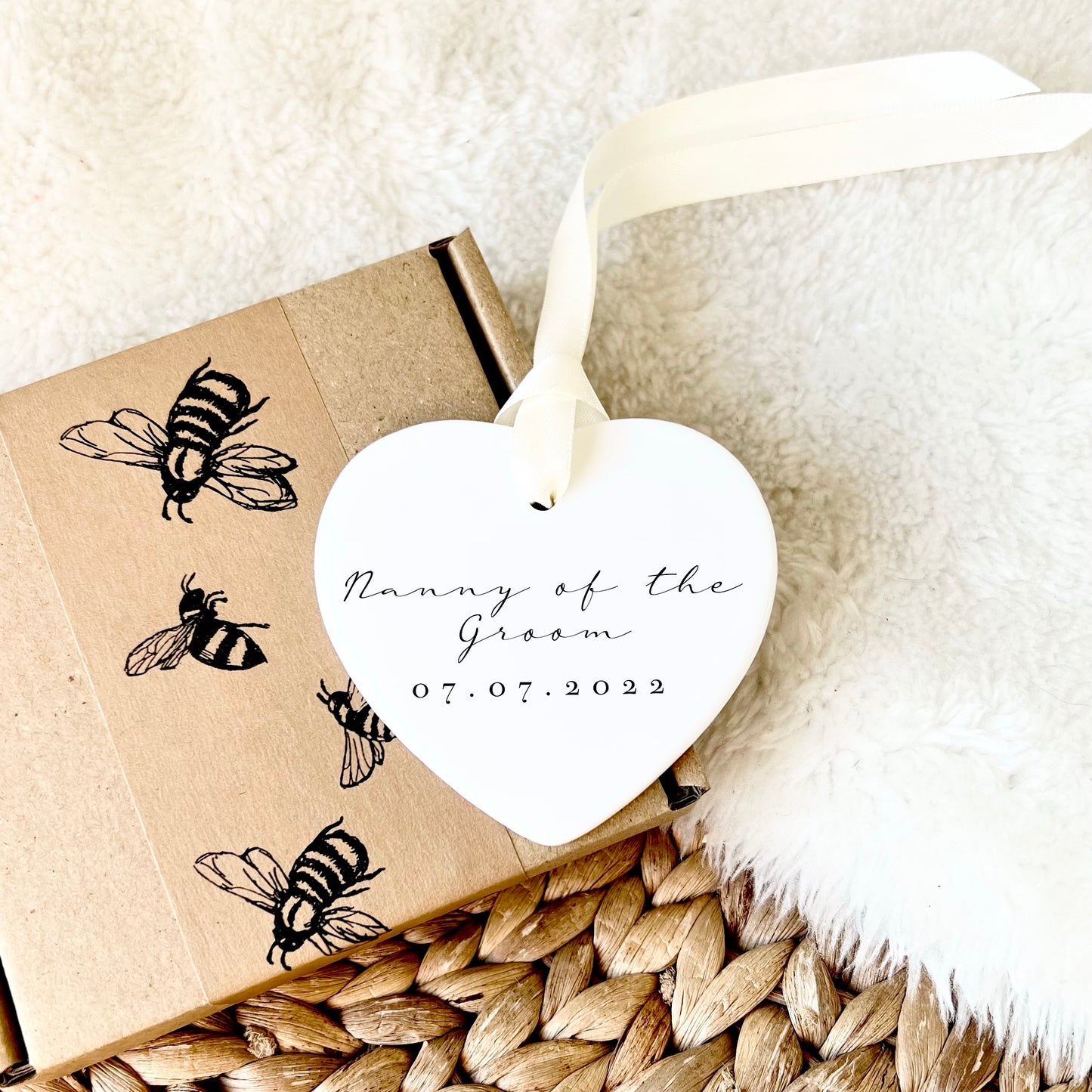 Personalised Grandma of the Groom keepsake