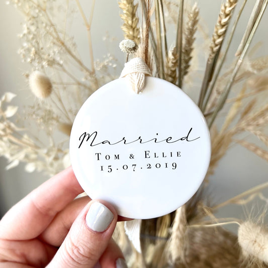 Personalised Wedding Decoration Gift