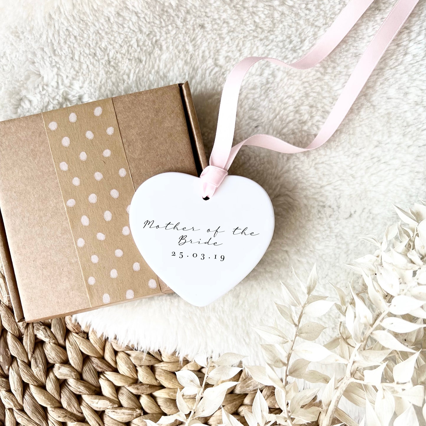 Personalised Mother of the Bride Ornament